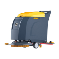Máquina de Limpieza de Pisos Chancee M50, Fregadora Industrial Comercial de Empuje Manual