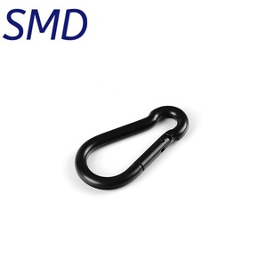SMD Carabiner 304 Stainless Steel Spring Hook Outdoor Climbing Camping Hiking Fastener Connecting <b>Equipment</b> Universal Use - Product Image 3