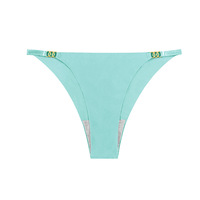 Offre Spéciale femmes Sexy T-Back G-String Lingerie culotte taille basse avec sangle réglable trou décoratif tissé méthode pour un usage quotidien