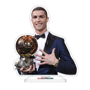 Espositore in Acrilico di <span class=keywords><strong>Cristiano</strong></span> <span class=keywords><strong>Ronaldo</strong></span>, Bifacciale, Spessore 4mm, Altezza 16cm, Prodotto in Cina; Decorazione a Tema Celebrità, Souvenir Stellari - Product Image 5