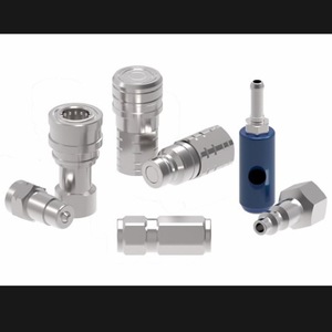 Conectores Ignífugos Hansen de Acero Inoxidable de Conexión Rápida para Espacios Confinados y Aplicaciones de Alta Temperatura - Product Image 2