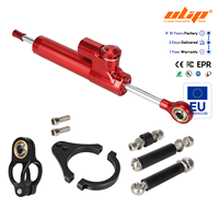 Amortisseur rouge + kit de support noir, stabilisateur, amortisseur de direction avec fixation rouge pour Kukirin G3 Pro 2024/Ausom Gallop