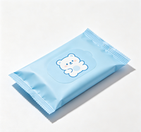 Bolsa Personalizada para Toallitas Húmedas, Reutilizable, a Prueba de Fugas, Material Personalizado BOPP/AL/PE, para Bebés y Uso Diario