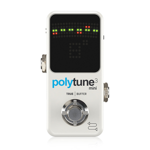 <span class=keywords><strong>TC</strong></span> ELECTRONICS POLYTUNE 3 MINI Guitarra eléctrica Distorsión de Bajo Efecto de bloque único Ofrece efecto de guitarra - Product Image 1