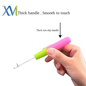 Tóc Giả Crochet Thảm Đan Tinkering Với Lưỡi Crochet Bẩn Bện Bện Tóc Crochet - Product Image 4