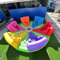 Jeux gonflables de parc d'attractions pour aire de jeux Jeu gonflable d'eau de dragon