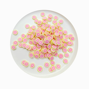 Bán Buôn <span class=keywords><strong>3D</strong></span> Bưởi <span class=keywords><strong>Polymer</strong></span> Lát Sáng Đất Sét Sprinkles Cho DIY Thủ Công Mỹ Nghệ Nhỏ Dễ Thương Trái Cây Nhựa Klei Bùn - Product Image 5