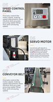 Machine de remplissage automatique de liquides à 6 buses à prix abordable avec convoyeur complet et fonctionnement stable pour l'eau, les liquides et les lotions