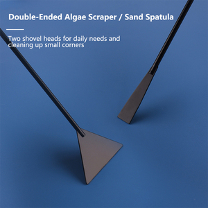 Kit de Herramientas para Plantas de Acuario Ecológicas de Acero Inoxidable, Kit de Bonsái, Pinzas, Tijeras, Espátula, Raspadores de <span class=keywords><strong>Algas</strong></span>, Bolsas de Limpieza - Product Image 4