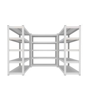 אחסון מתכת ביתי של היצרן <span class=keywords><strong>3</strong></span>-6 מדפים עם 4-5 ידיות מדף פלדה זווית ברזל עבור מוסך & שימוש במחסן - Product Image 3