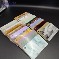 Feuille acrylique de 3 mm à motif marbre vert Alpi, résistante aux UV et à la chaleur, pour le pliage, la découpe, la gravure, le polissage et le thermoformage