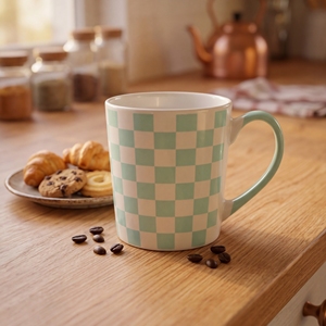 Ensemble de tasses en céramique classiques écologiques - Cadeau d'affaires, tasses à café, résistantes au lave-vaisselle et au micro-ondes, couleurs personnalisables, sublimes - Product Image 4