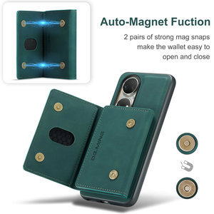 Funda de cuero Retro DG Ming para HuaWei <span class=keywords><strong>P50</strong></span> <span class=keywords><strong>Pro</strong></span>, cartera magnética, tarjetero, Funda de cuero delgada para HuaWei <span class=keywords><strong>P50</strong></span> <span class=keywords><strong>Pro</strong></span> - Product Image 2