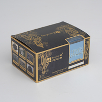 Boîte d'emballage de luxe personnalisée pour flacon cosmétique, boîte cadeau pour flacon d'huile essentielle ou de parfum avec fenêtre transparente
