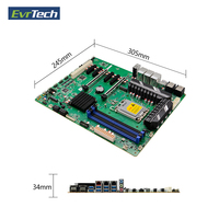 Fabrik-OEM Intel W880 ATX Industrie-Workstation-Motherboard LGA1851 Core Ultra Serie 2 DDR5 ECC M.2 NVMe für KI-Berechnungen