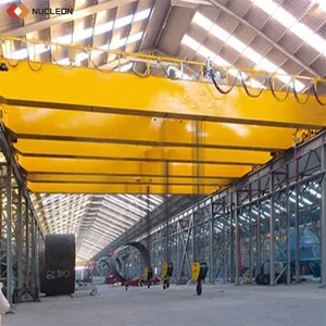 QD model 50t bridge crane double girder bridge travelling crane with hook lifting