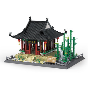 Wange 5236, Modelo del Pabellón del Beberrón, Edificios Históricos, Juguete Educativo de Construcción, Bloques de Construcción para Armar, para Niños de 5 a 7 Años - Product Image 1