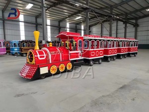 Carnival trò chơi trẻ em điện trackless <span class=keywords><strong>Train</strong></span> cho sân chơi trong nhà và ngoài trời để bán - Product Image 4