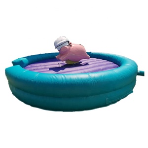 Taureau mécanique gonflable, machine de rodéo, pénis de <span class=keywords><strong>cochon</strong></span>, jeux de cavalier pour fête - Product Image 6