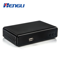 Récepteur tv terrestre DVB-T2 gratuit à air mpeg4 H.264 DVB-T2 STB décodeur TV décodeur OEM Hengli
