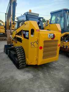 Chargeuse sur chenilles d'occasion Caterpillar CAT277D avec moteur 3,4 tonnes à prix réduit - Product Image 4
