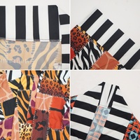 G01 Robe longue pour femme, style kimono, imprimé africain, motif Dashiki, ouverte sur le devant, coupe ample, manches larges