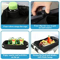 Accessoire en gros pour poussette Wonderfold W2 W4, plateau à collation universel pour poussette
