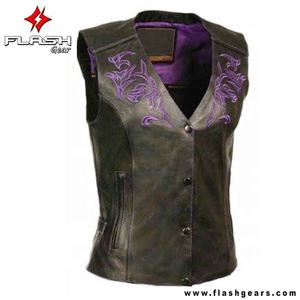 New Fashion Men's High Quality Leather Windproof <b>Plus</b> <b>Size</b> Biker Vest Heavy Metal Rocker Motorcycle <b>Waistcoat</b> - Product Image 2