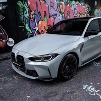 WRAPMASTER Film de protection de peinture auto-cicatrisant TPU PPF couleur cristal brillant changeant de couleur Gris Brooklyn Garantie 5 ans 1,52*15m