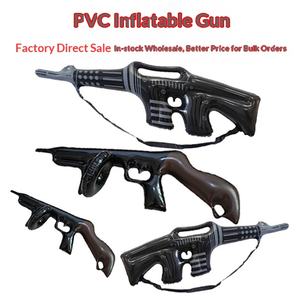 Nouveau jouet pistolet mitrailleur gonflable en plastique pour enfants de 4 à 6 ans, unisexe, accessoires de jeu de rôle en gros transfrontalier - Product Image 2