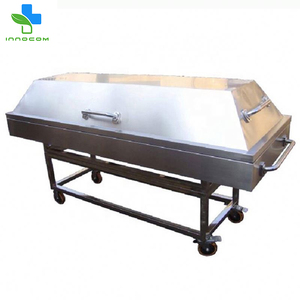 Медицинское оборудование для больниц похоронная корзина для трупов из нержавеющей стали с крышкой, корзина для переноса морга/корзина для морга