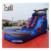 Toboggan aquatique gonflable pour enfants et adultes Piscine à eau Tissu Oxford ou PVC