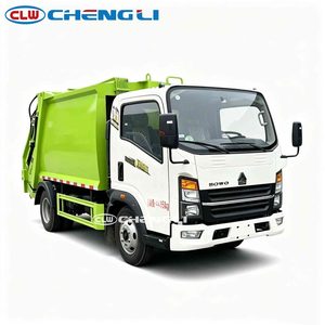 Compactador de Basura Howo de Alta Capacidad y Durabilidad, 5CBM, con Mecanismo de Compresión Hidráulica - Product Image 5