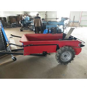 Esparcidora de Estiércol Autopropulsada Roja Mini, Remolques Esparcidores de Estiércol, Esparcidoras de Fertilizantes Orgánicos Accionadas por Tractor - Product Image 5