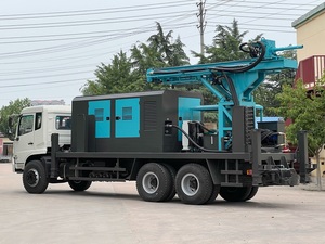 Zware waterputboorinstallatie 300m 500m 600m vrachtwagen type dieselmotor boormachine - Product Image 4