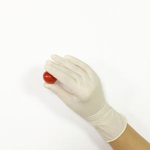 Gants d'examen jetables en latex de sécurité en gros, épaisseur 5 MIL, sans poudre, non stériles, usage général - Product Image 6