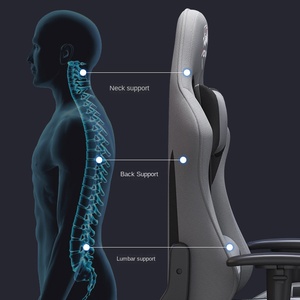 <span class=keywords><strong>Chaise</strong></span> <span class=keywords><strong>de</strong></span> jeu Wayon E-sports confortable, inclinable, relevable, rotative, ergonomique, base 5 étoiles avec <span class=keywords><strong>roulettes</strong></span> - Product Image 4