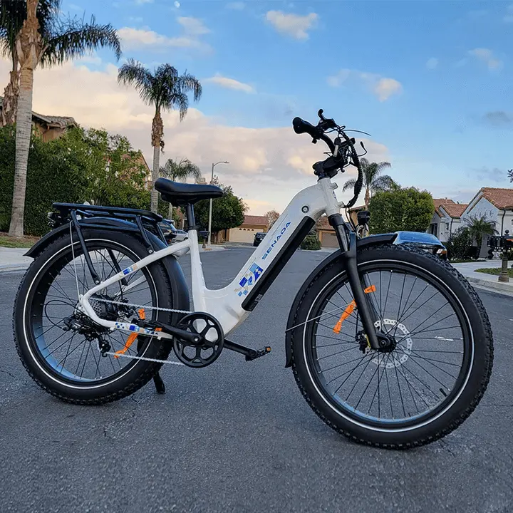 US Dropshipping 26inch Fat Tire Rear Rack Commuting Adult Electric Bike
