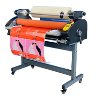 Machine de laminage à chaud et à froid DSG-880 haute température, pour le traitement du papier simple et double face