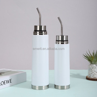 Ensemble de thermos à yerba mate en acier inoxydable 18/8 à double paroi, isolé sous vide, tendance, personnalisé, classique, 500 ml, 750 ml, vente en gros, 2026 Emerit