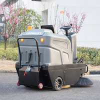 Offre Spéciale : Balayeuse Commerciale Autonome 1000W 48/67V pour Sols Durs avec Pulvérisation, Idéale pour Chantiers, Usines et Utilisation Extérieure