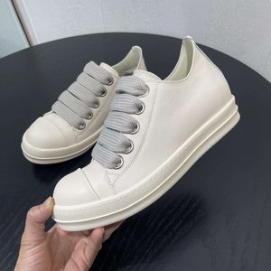 Zapatos de Marca Owens, Zapatos Casuales de Diseñador para Hombre, de Cuero Genuino, con Cordones, de Caña Baja y Suela Gruesa, para Otoño - Product Image 4