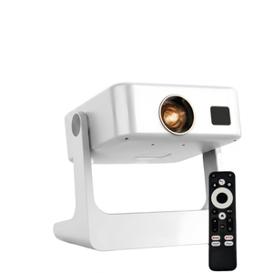 โปรเจคเตอร์สมาร์ทแอนดรอยด์ทีวี 4K 1080P โฟกัสอัตโนมัติ ระยะฉายสั้น รองรับ WiFi พกพาสะดวก สำหรับโฮมเธียเตอร์ - Product Image 2