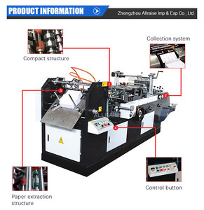 Tự động kraft giấy phong bì sản xuất máy A4 ví túi nhỏ màu đỏ phong bì Maker làm giá máy để bán - Product Image 5