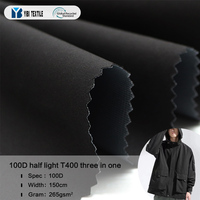 Tela funcional en rollo de 3 capas al por mayor. Muestra gratuita de tela para chaqueta de invierno.