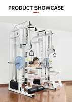 2025 Machine Smith multifonctionnelle améliorée avec machine à mouche intégrée pour l'entraînement de force complet du corps dans les gymnases à domicile