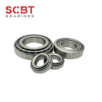 Roulement à rouleaux coniques SCBT en acier chromé 31310, simple rangée, précision P0, diamètre intérieur 50 mm, ouvert, 3000 tr/min, métrique