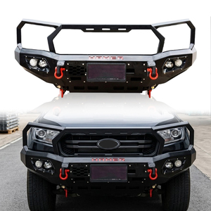 Barre de pare-chocs avant en acier HM pour Ranger T7 T8 Raptor Bull Bar Wildtrak Accessoires de voiture Système de <span class=keywords><strong>carrosserie</strong></span> automobile - Product Image 6