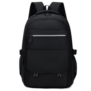 Sac à dos scolaire pour garçons du collège, grande capacité, en tissu Oxford, pour les élèves de 5e et 6e année, lycéens, noir, unisexe - Product Image 1