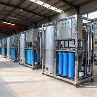 Système de purification d'eau industrielle RO 250 lph, filtre à eau, traitement par osmose inverse, installation de filtration, machine principale de traitement de l'eau
